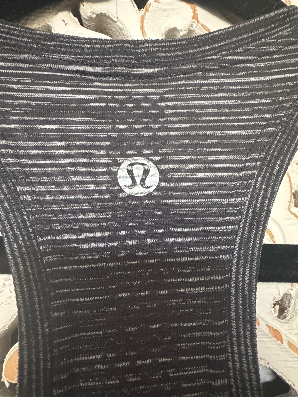 lululemon athletica Black Heathered Strappy Racerback Tank Top - Picture 4 of 12